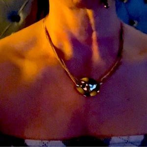 Pierre Cardin vintage 3 chain pendant necklace